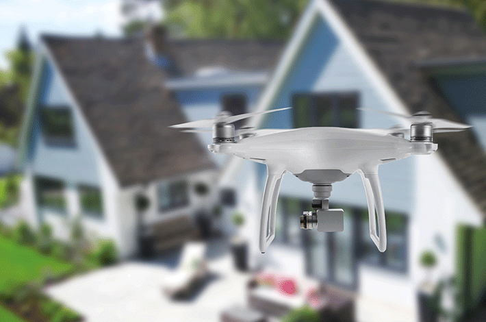 Mit <strong>Drohnen-Videos</strong> hochwertige Immobilien verkaufen
